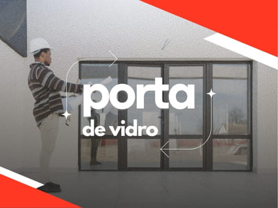 Porta de Vidro em São Gonçalo RJ Help Temperados Vidraçaria